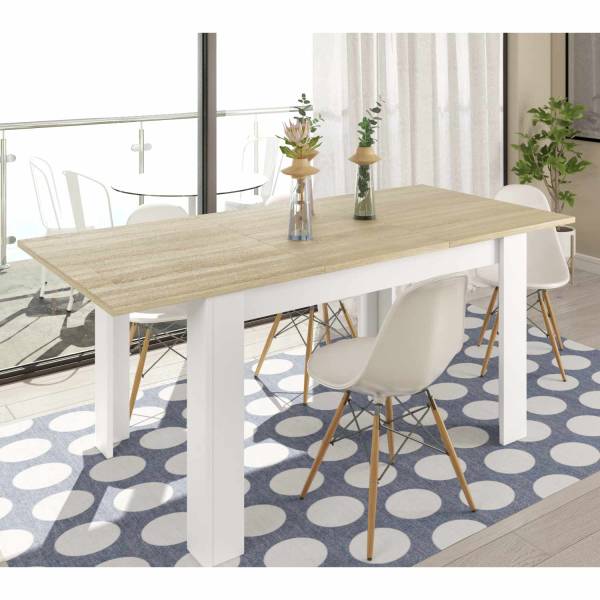 Set di 6 sedie scandinave imbottite, con gambe in legno per sala da pranzo